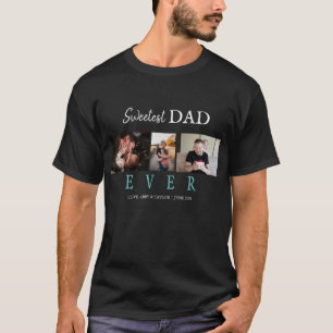 CAMISETA PAI MAIS RÁPIDO NUNCA PERSONALIZADO 3 FOTOS