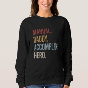 Camiseta Pai Manual do Mens Accomplica Estilo Herói do Heró