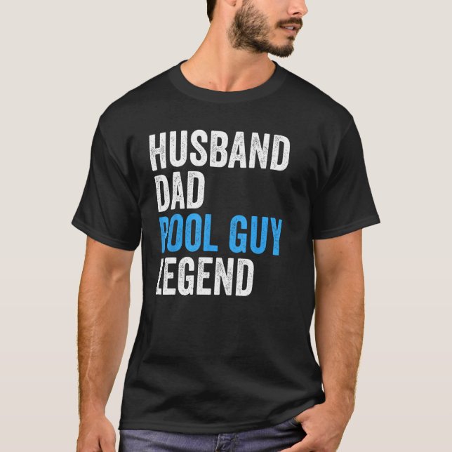 Camiseta Pai Marido, Cara, Legenda Engraçada (Frente)
