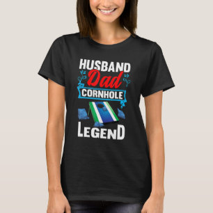 Camiseta Pai Marido Cornualha Legenda Seu Buraco É Meu Gol