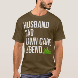 Camiseta Pai Marido de Proteção de Lenda Trabalho de jardim