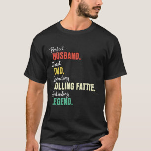 Camiseta Pai Marido Gordinho Rolando Pai