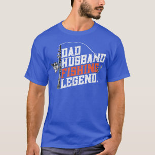 Camiseta Pai Marido Legenda de pesca Pescador A