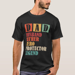 Camiseta Pai Marido Padre Engraçado