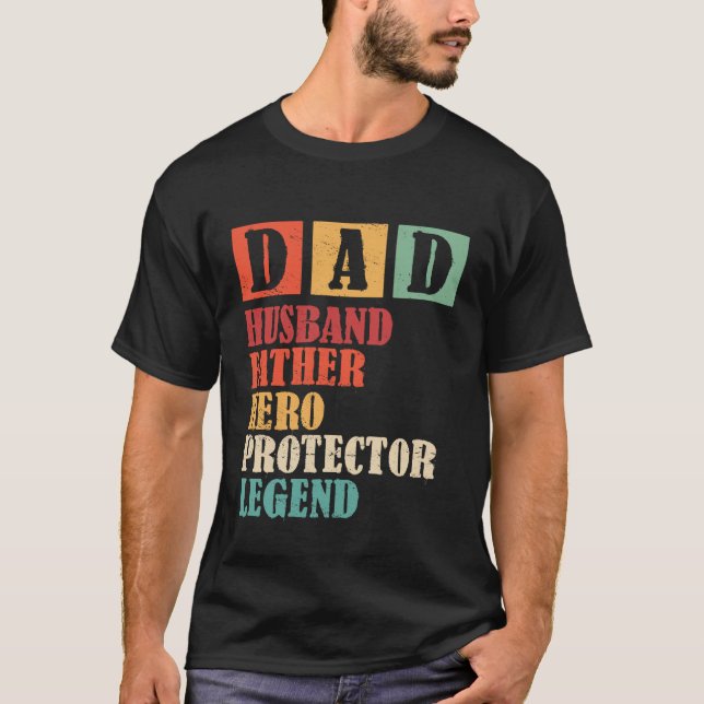 Camiseta Pai Marido Padre Engraçado (Frente)