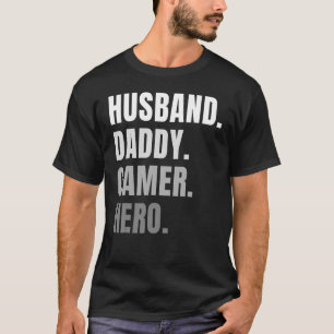 Camiseta Pai Marido Padre Gamer Jogos