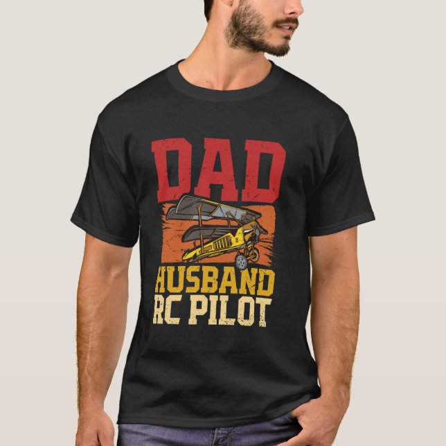 Camiseta Pai Marido Piloto de RC (Frente)