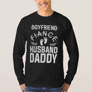 Camiseta Pai Marido Sexo Revelar Anúncio de Gravidez