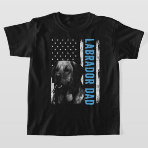 Camiseta Pai Men Vintage American Flag Pai