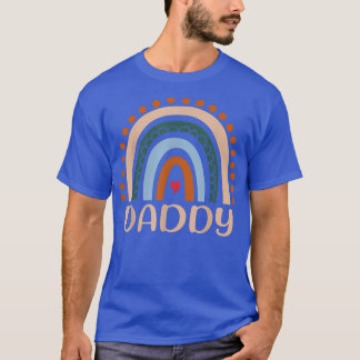 Camiseta Pai Mens Arco-Íris, Pai Arco-Íris Boho, Pai Legal
