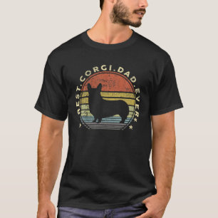 Camiseta Pai Mens Best Corgi Ever Pai Corgi