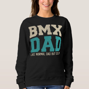Camiseta Pai Mens Bmx como Pai normal, mas mais legal do pa