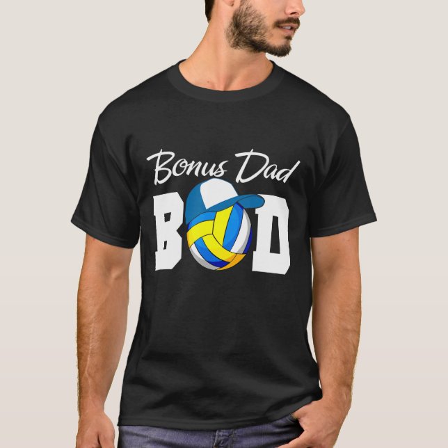 Camiseta Pai Mens Bonus - Parque de Voleibol (Frente)