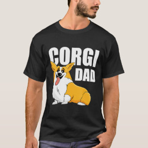 Camiseta Pai Mens Corgi Pembroke Welsh Corgi