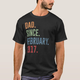 Camiseta Pai Mens Desde Fevereiro De 2017