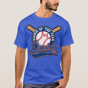 Camiseta Pai Mens do Rookie de primeiro aniversario do Ano