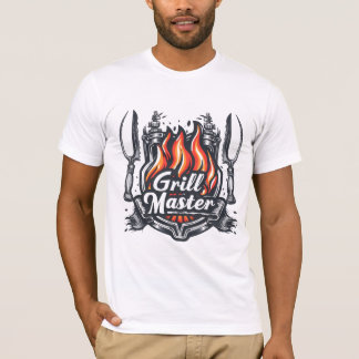 Camiseta Pai mestre de grill