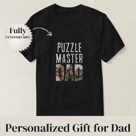 Camiseta Pai Mestre dos Puzzles
