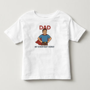 Camiseta Pai - Meu Herói do Dia a Dia! Super Pai