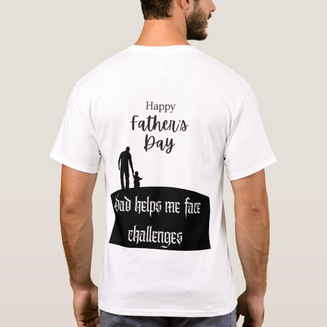 Camiseta Pai: Meu maior ventilador (Verso)