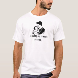Camiseta Pai: Minha luz orientadora