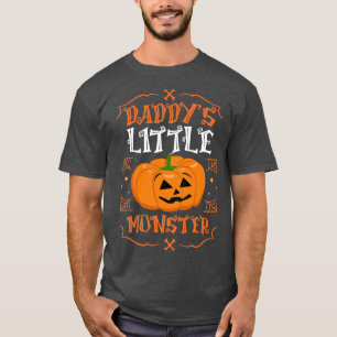 Camiseta Pai Monstro Pumpkin Jack O Lantern Daug