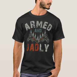 Camiseta Pai Morto E Armado, Mortal, Pelo Dia dos Pais