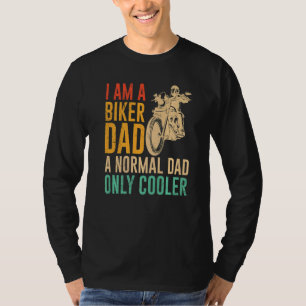Camiseta Pai motociclista do Pai Biker