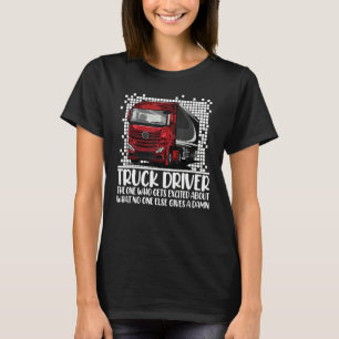 Camiseta Pai Motorista de Caminhão Frigorífico Caminhoneiro