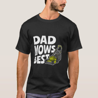 Camiseta Pai Mows Melhor Jardinagem de Cabeeira Padre Engra