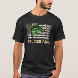 Camiseta Pai Muito Legal Camuflado Dia dos Pais Pescador