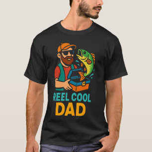 Camiseta Pai Muito Legal da Pescaria Piada Divertida