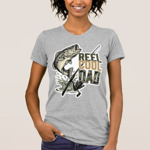 Camiseta Pai Muito Legal de Pesca de Robalo Desenho de Grav