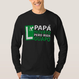 Camiseta Pai Na Prática Diversão Futura Gravidez Novato A