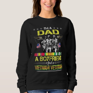 Camiseta Pai Namorado Vietnã Veterano Vintage Homens Milita