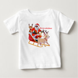 Camiseta Pai Natal afro-americano