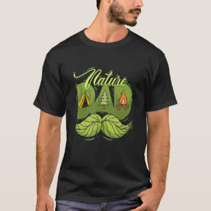 Camiseta Pai Natureza Acampamento Pai Marido Natureza Fath
