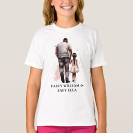 Camiseta Pai Negro e Filha Bond (8)