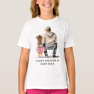 Camiseta Pai Negro e Filha Bond (9)