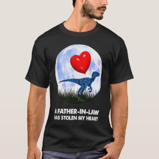 Camiseta Pai no Humor Rex Dinossauro à Direita
