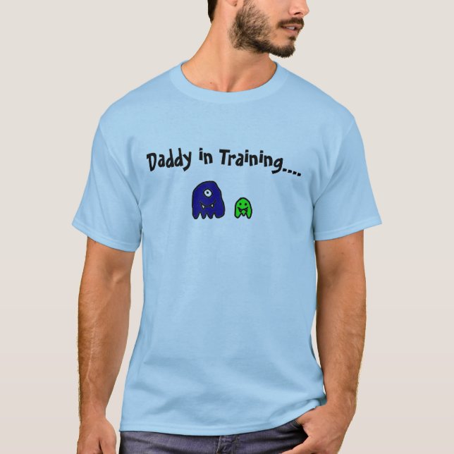 Camiseta Pai no treinamento (Frente)