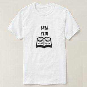 Camiseta Pai Nosso em Swahili (Baba Yetu)