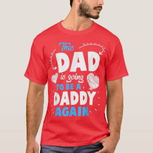 Camiseta Pai novamente o curioso Pai do futuro pai
