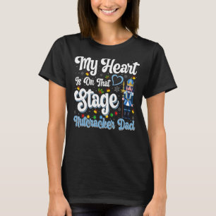 Camiseta Pai Nutcracker Love Balé Dance Pai
