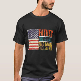 Camiseta Pai O Guia O Homem A Lenda