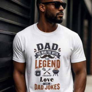 Camiseta Pai O Homem O Mito A Lenda