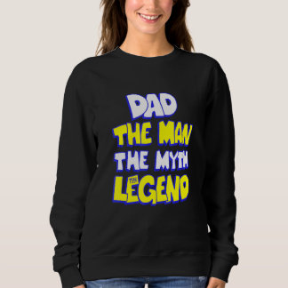 Camiseta Pai O Homem O Mito A Lenda O Gráfico Sarcástico