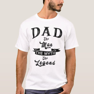 Camiseta Pai o Homem o Mito a Lenda Original