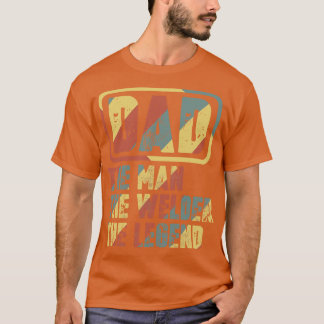 Camiseta Pai O Homem O Soldador O