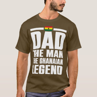 Camiseta Pai O Homem Que Os Pais De Gana Dão